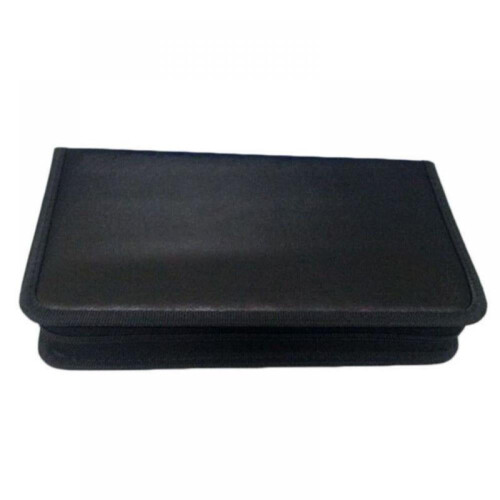 CD DVD case storage wallet heavy duty 80 capacity 2