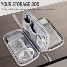Viflosae Hard Disk Protective Sleeve with Accessories