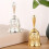 Meiiso Hand Bell with Floral Pattern 1 Piece 8