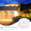Plafonnier LED avec capteur sonore (2 pièces) 3
