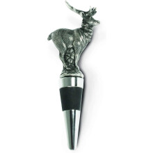 Bouchon de bouteille en étain en forme d'élan, 14,6 cm (5,75 pouces)