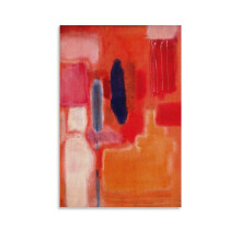 Mark Rothko expresszionista nyomata, vászonkép, falikép, 24x36