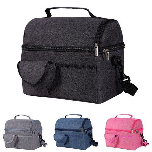 Isolierte Schulter-Lunchbox mit großem Fassungsvermögen