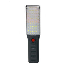 Luz de trabalho LED fina e recarregável