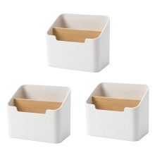 Organizador de mesa para controle remoto - Pacote com 3 unidades