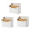 Fjärrkontrollhållare Skrivbordsorganisatör Box 3-pack 1