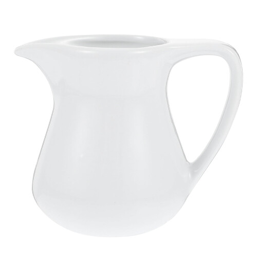 Pichet à lait en céramique blanche 350 ml