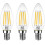 Ampoules LED E14 blanc chaud 2700K 600lm 6W (lot de 3) 1