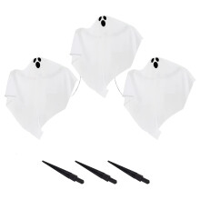 Halloween-valaistut kummituspolkumerkit, 3 kpl