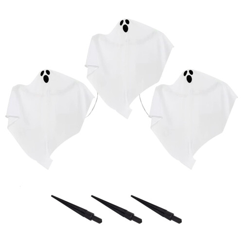 Halloween-valaistut kummituspolkumerkit, 3 kpl