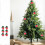 Christmas Ball Ornaments Flocked Suede 6PCS 1