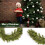 Snow Garland with Lights 6 FT Artificial Greenery 6