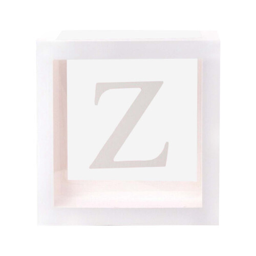 Κουτί δώρου Letter Cube Διαφανές σετ AZ26 τεμαχίων
