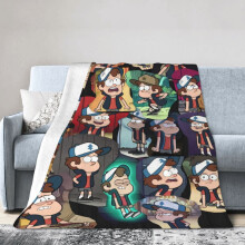 Couverture en peluche Gravity Falls 50 x 60 pouces