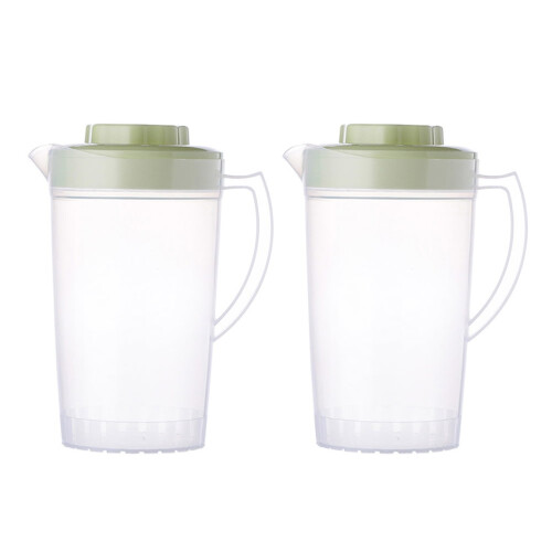 Urcior din plastic Eease cu capac, 2 l, verde