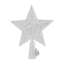 Étoile de Noël incassable pour sapin (1 pièce)