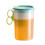 Pichet à eau en plastique Flybaeast avec couvercle à clapet, 2,5 L 1