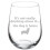 Vinglassbeger Corgi-design 473 ml uten stilk 1