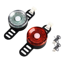 Red and White LED Cycling Lights Rechargeable Bike Light Set Flashlight USB Rechargeable Light