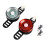 Red and White LED Cycling Lights Rechargeable Bike Light Set Flashlight USB Rechargeable Light 1