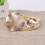 Gardinbindningsrep metallbladdesign 1 styck 3
