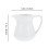 Pichet à lait en céramique blanche 350 ml 4