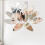 HANXIULIN 3D mirror wall sticker floral home decor 4