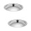 Edelstahl-Topfdeckel-Set, 2 Universaldeckel 1