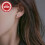 Heart-Shaped Sterling Silver Drop Earrings for Women 6