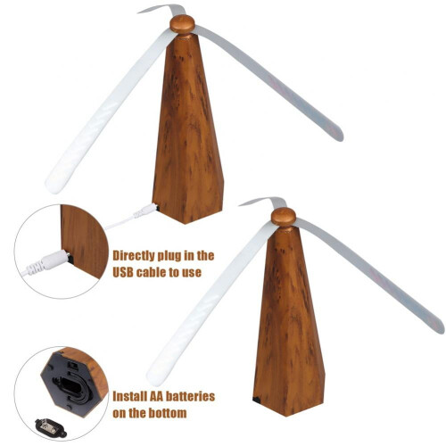 Fly Fan for Tables Portable Bug Repeller 1 Unit 2