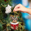 Décorations de Noël en forme de chien pour sapin, double face, 12 modèles 1