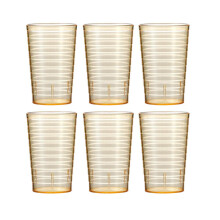 Acrylic Drinking Cups High-Grade Plastic 6 pcs