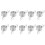 Knitting Yarn Guide Ring Thimble Set 10 Pieces 2