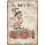 Pôster vintage da National Bohemian Beer em alumínio, 30x20cm (12x8 polegadas) 1