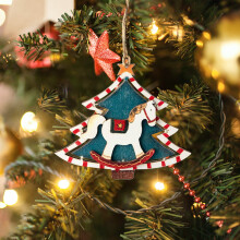 Décorations suspendues pour sapin de Noël