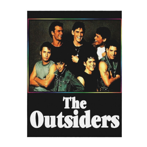 The Outsiders dramadeken, verdikt, 50" x 40"