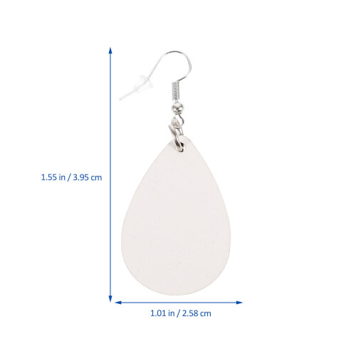 Sublimation Earrings Teardrop Blank 30 pcs 1