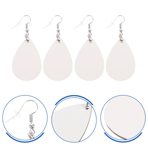 Sublimation Earrings Teardrop Blank 30 pcs 2