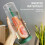 Plastic waterbeker met rietje, hittebestendig, 1 stuk 4