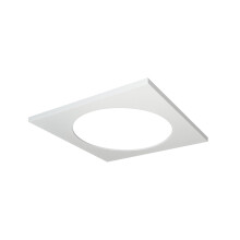 Set di finiture per doccia Nora Lighting NM4square bianco