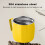 Stainless Steel Tea Infuser Cup Crescent Shape 304 5