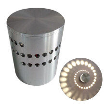 Spiral LED Vestibule Lamp Modern White Wall Light 3