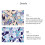 Ceramic mosaic coasters glazed stone 200 pcs 2