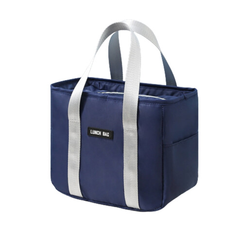 Sac isotherme bleu pour déjeuner (1 pièce)