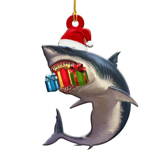 Julhajhänge i trä för julgran