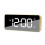 LED Digital Alarm Clock with USB Charger and Mirror Gold 1