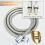 Mangueira de Chuveiro Kayannuo, 79 polegadas (200 cm), Extra Longa, com Conector de Latão, Ideal para Presentes de Páscoa e Decoração - Ofertas 2