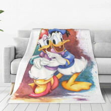 Flísová deka Daisy Duck 60x50 palcov