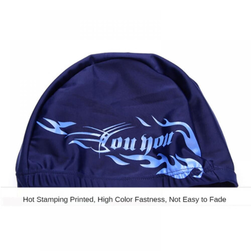 Polyester swim cap breathable non-waterproof 1 piece 1