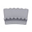 Support de spatule de table en silicone gris (1 pièce) 1